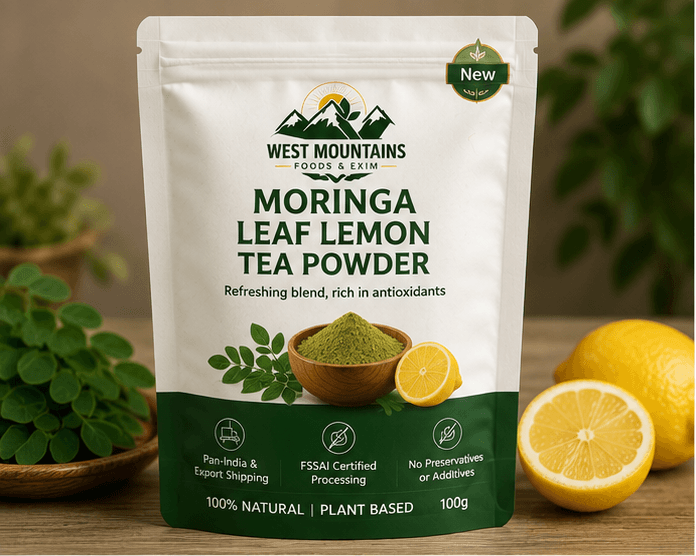 Moringa Leaf Lemon Tea Powder